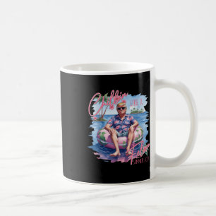 Chillin wie ein Felon Summer 2024 nimmt Trump Amer Kaffeetasse