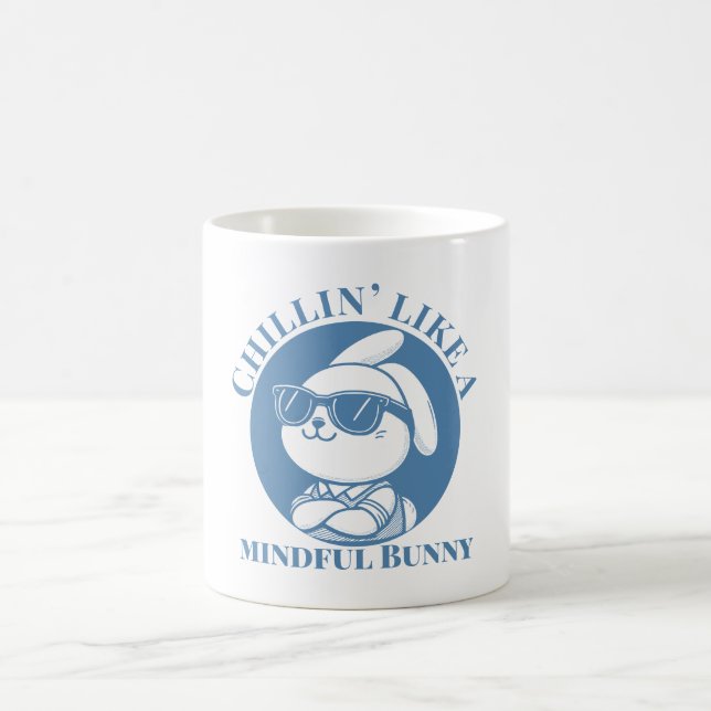 Chillin" wie ein gefühlvoller Sonnenschein entspan Kaffeetasse (Mittel)