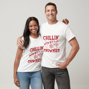 Chillin' With My Snomies Weihnachts-T-Shirt T-Shirt