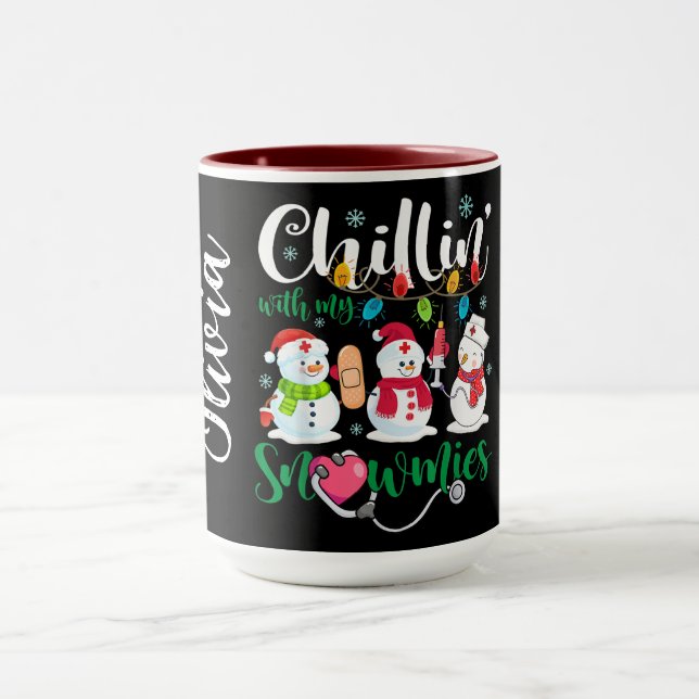 Chillin’ with My Snowmies Tasse (Zentrum)