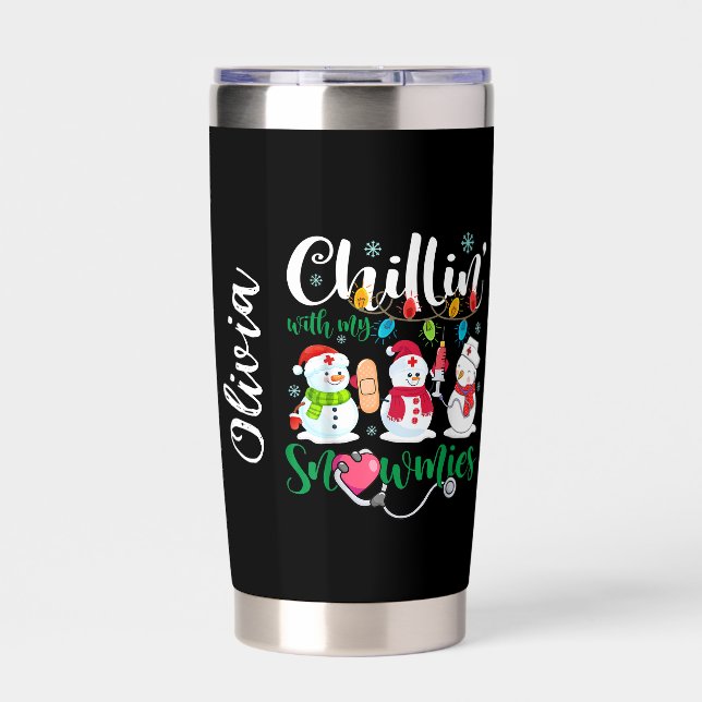 Chillin’ with My Snowmies Thermobecher (Vorderseite)