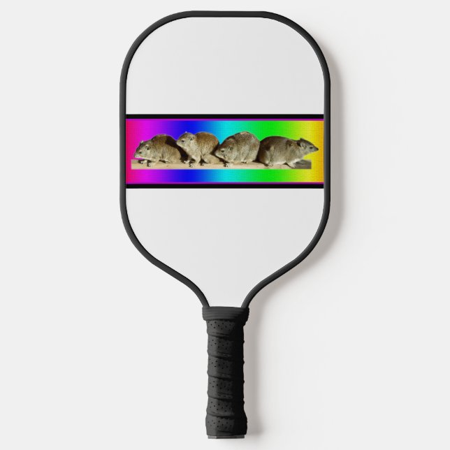 Chilling African Hyrax Pickleball Schläger (Vorderseite)
