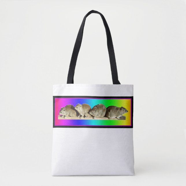 Chilling African Hyrax Tasche (Vorderseite)