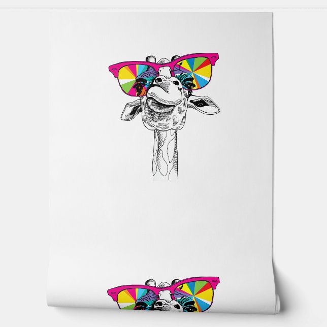 Chilling Giraffe Tapete (Abrollen)
