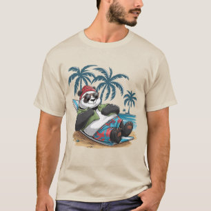 Chilling Panda Urlaubsmodus T-Shirt