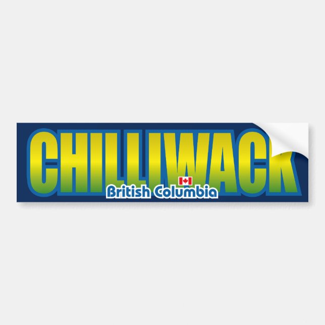 Chilliwack Stoßdämpfer Autoaufkleber (Vorne)