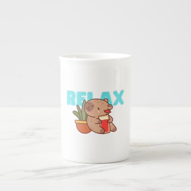 ChillMug Prozellantasse (Vorderseite)