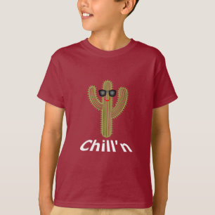 Chill'n Cactus Design - Kids' Basic T - Shirt