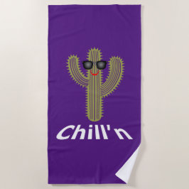 Chill'n Cactus Design - Strandtuch