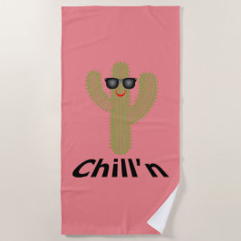 Chill'n Cactus Design - Strandtuch