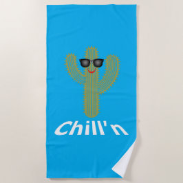 Chill'n Cactus Design - Strandtuch