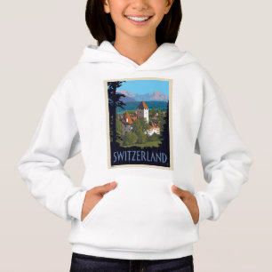 Chillon Castle   Schweiz Hoodie
