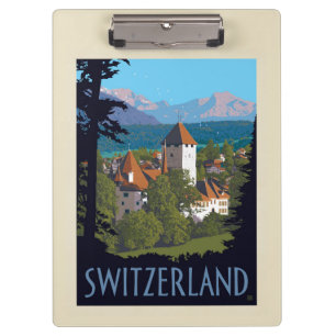 Chillon Castle   Schweiz Klemmbrett