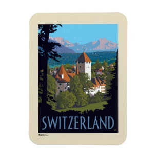 Chillon Castle Schweiz Magnet