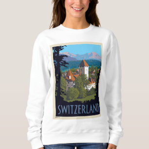Chillon Castle   Schweiz Sweatshirt