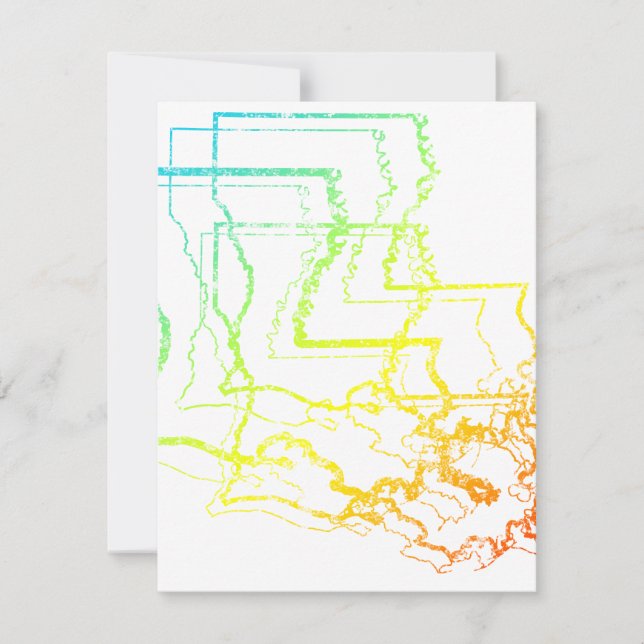 Chillus louisiana einladung (Vorderseite)