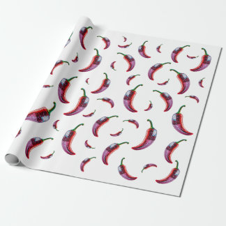 Chilly Pepper Disco Vibes Geschenkpapier