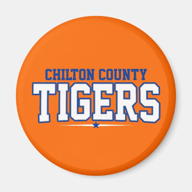 Chilton Landkreis; Tigers Magnet (Vorne)