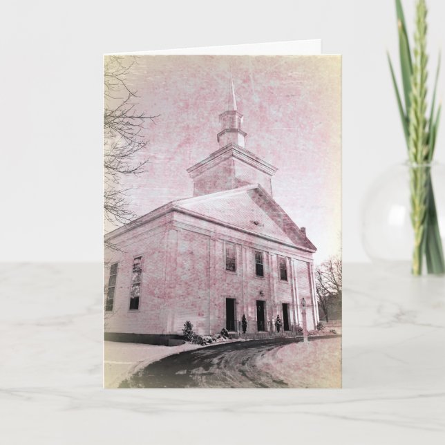 Chiltonville Congregation Church Karte (Vorderseite)