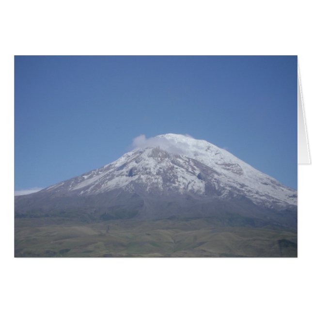 Chimborazo, Ecuador (Vorderseite (Horizontal))