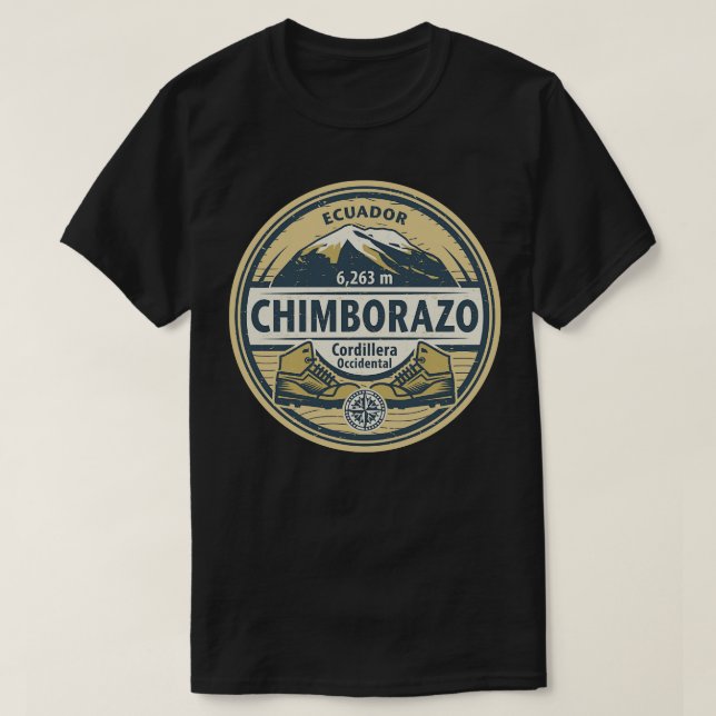 Chimborazo Ecuador T-Shirt (Design vorne)