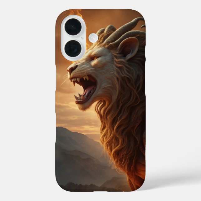 Chimera Beast iPhone 16 Hülle (Rückseite)