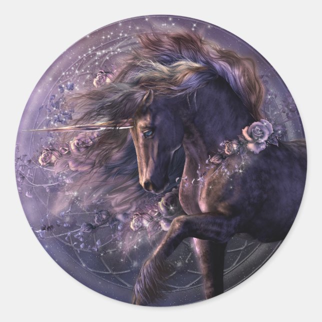 Chimera Black Rose Stickers (Vorderseite)