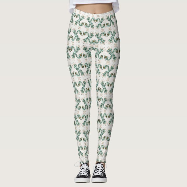 Chimera - Leggings Seepferd Peacock (Vorderseite)