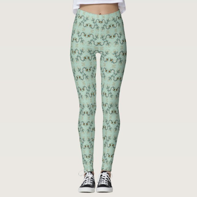 Chimera - Leggings Seepferd Peacock (Vorderseite)
