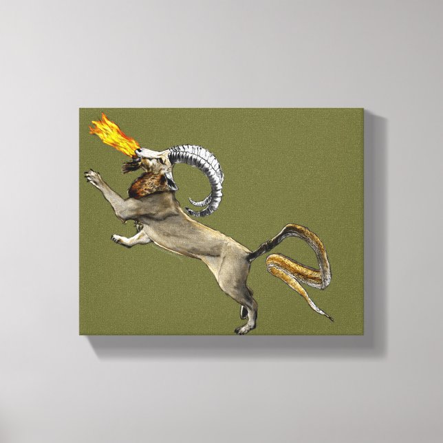 Chimera Leinwanddruck (Vorderseite)