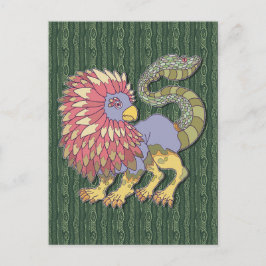 Chimera-Monster Postkarte