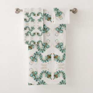 Chimera - Peacock Seahorse Serviette Ensemble