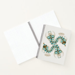 Chimera - Peacock-Seepferd-Notebook Notizbuch