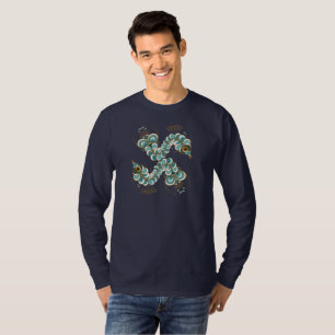 Chimera - Peacock Seepferd Unisex Langschläfchen T-Shirt