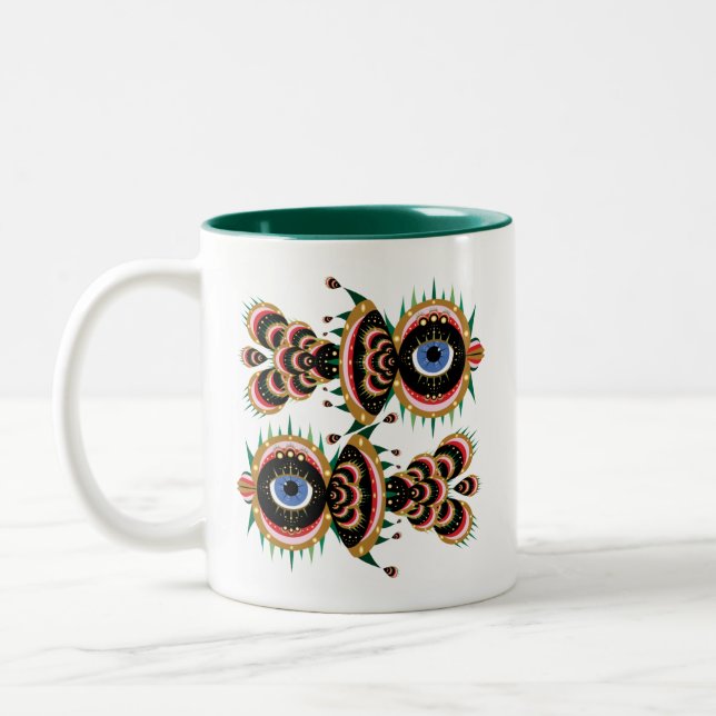 Chimera - Poisson Oiseau Mug (Gauche)