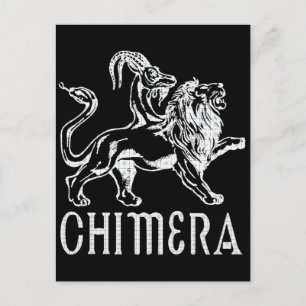 Chimera Postkarte