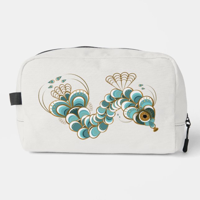 Chimera - Seepferd Toilettenbeutel Waschbeutel (Vorderseite)