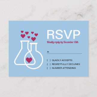 Chimie moderne Mariage cardiaque RSVP