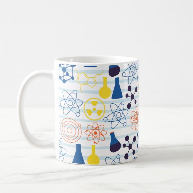 Chimie professeur tasse de café (Gauche)