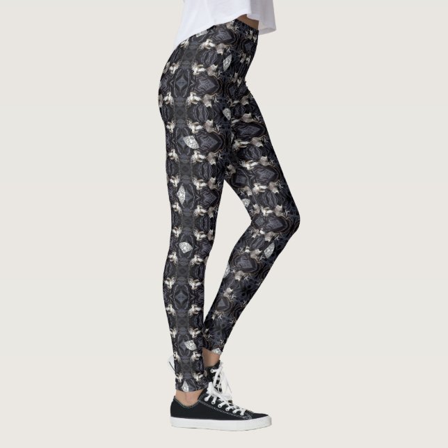 Chimigos - Chihuahuas und Diamonds Leggings (Rechts)