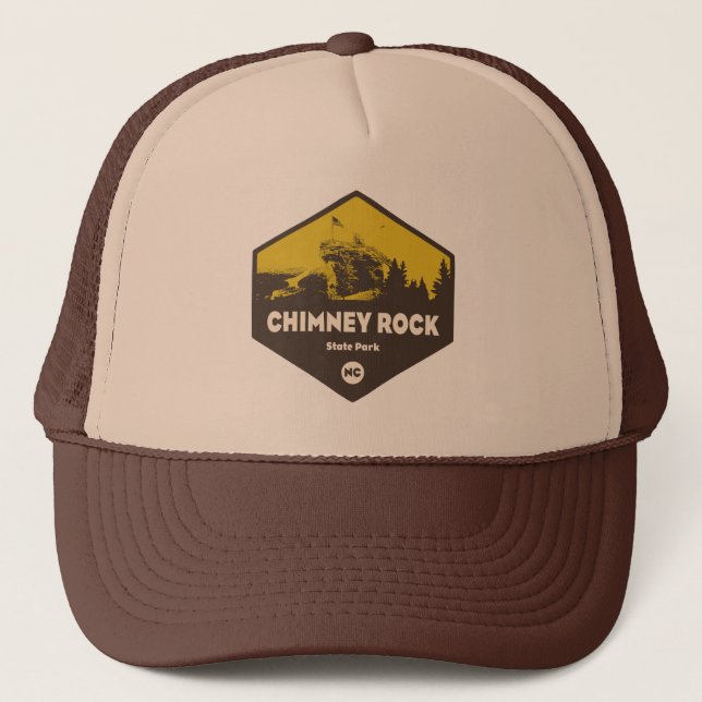 Chimney Rock Staat Park, North Carolina Truckerkappe (Vorderseite)