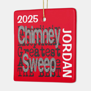 Chimney Sweep Extraordinaire CUSTOM Keramikornament