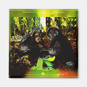 Chimp and Gorilla Cooperation 02. Magnet