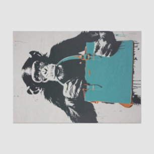 Chimp Business7 Seidenpapier