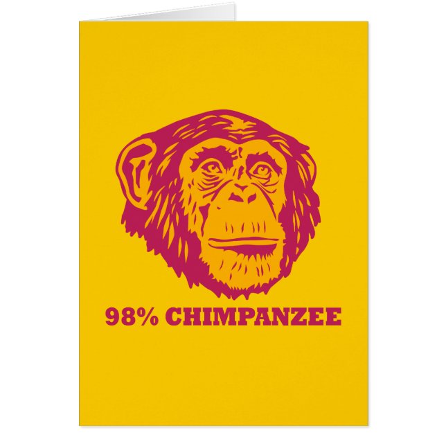 Chimpanzé de 98% (Devant)
