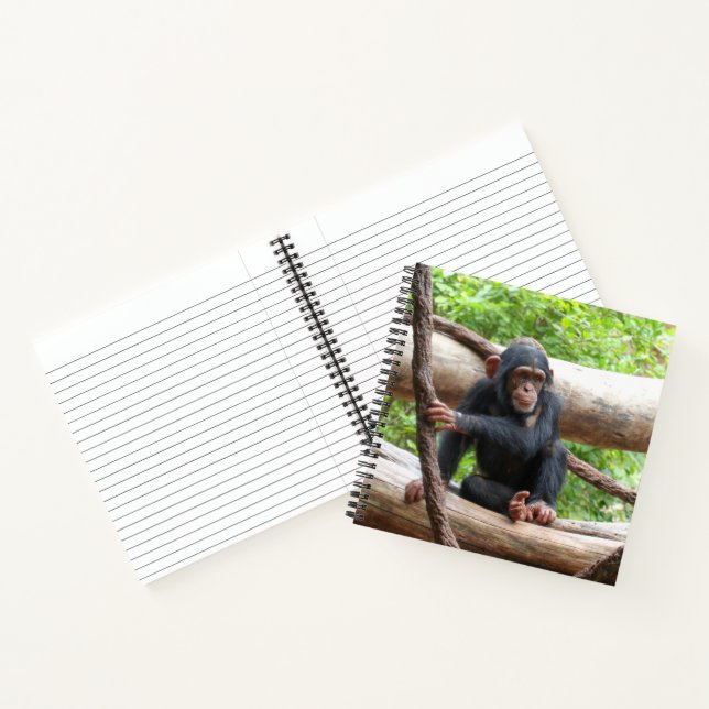 Chimpanzee 001 notizbuch (Innenseite)