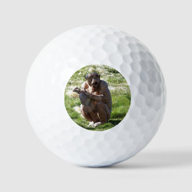 CHIMPANZEE GOLFBALL (Vorderseite)