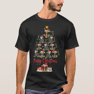 Chimpanzee Lover Matching Santa Chimpanzee Christm T-Shirt