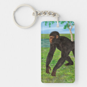 Chimpanzee Schlüsselanhänger