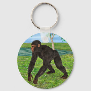 Chimpanzee Schlüsselanhänger